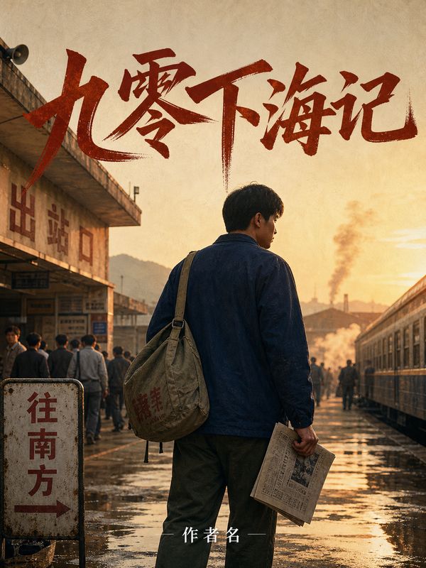 年代小说封面模板:九零下海记