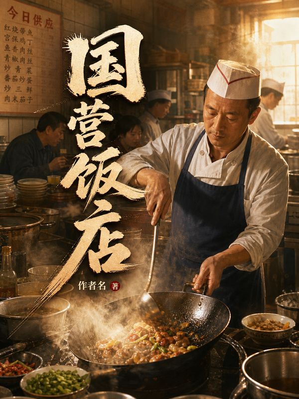 年代小说封面模板:国营饭店