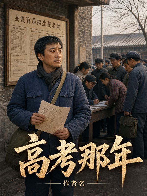 年代小说封面模板:高考那年