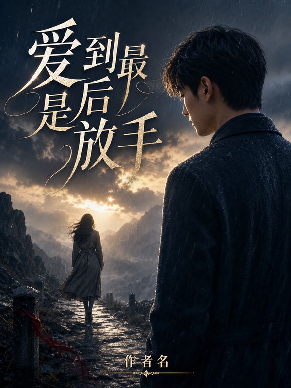 虐恋小说封面模板:爱到最后是放手