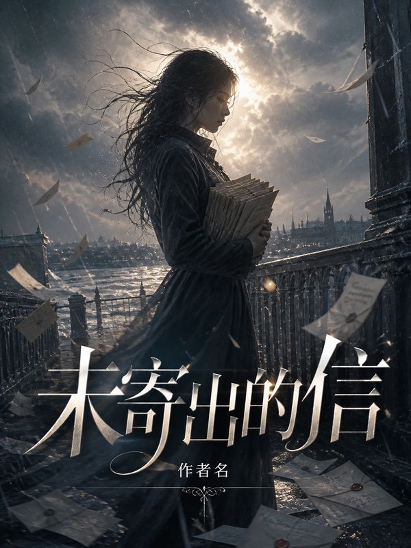 虐恋小说封面模板:未寄出的信