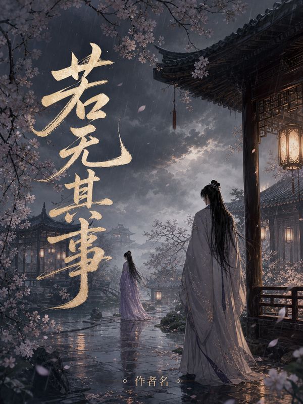 虐恋小说封面模板:若无其事