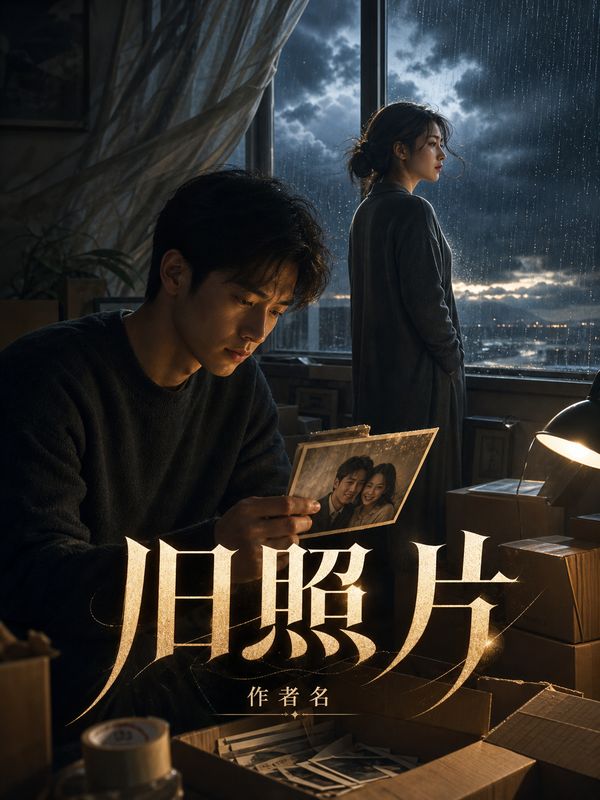 虐恋小说封面模板:旧照片