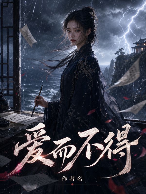 虐恋小说封面模板:爱而不得