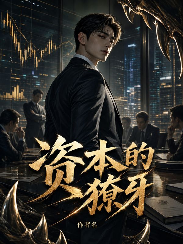 商战小说封面模板：资本的獠牙