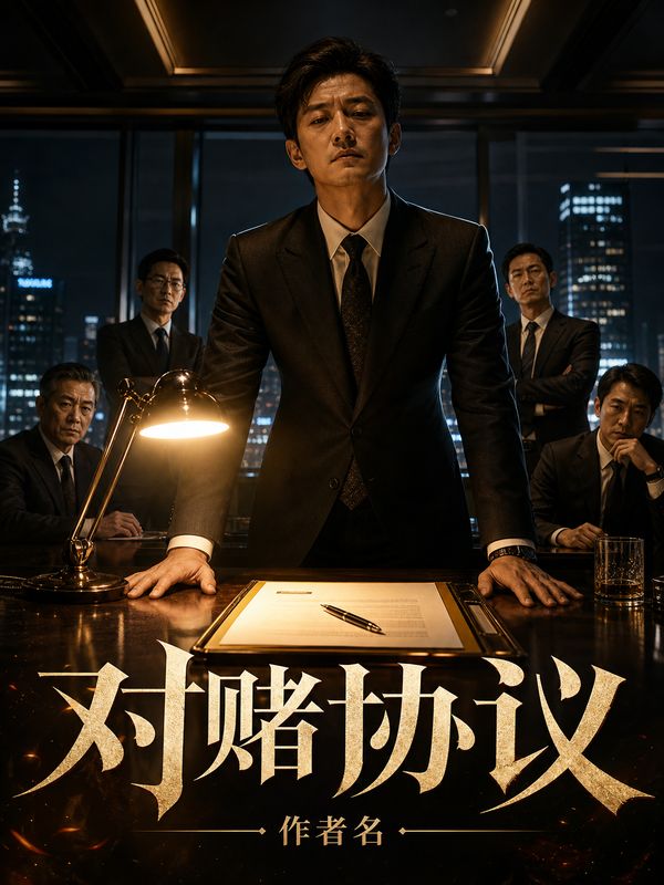商战小说封面模板：对赌协议