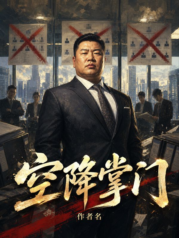 商战小说封面模板：空降掌门