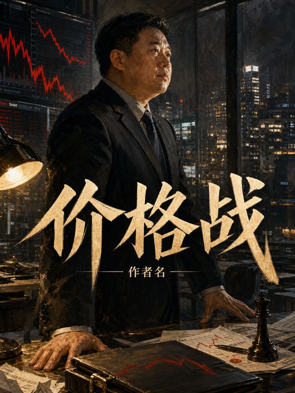 商战小说封面模板：价格战