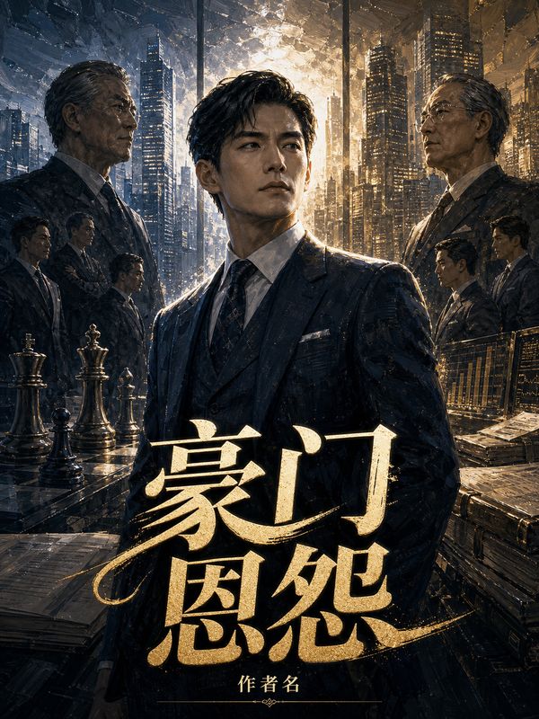 商战小说封面模板：豪门恩怨