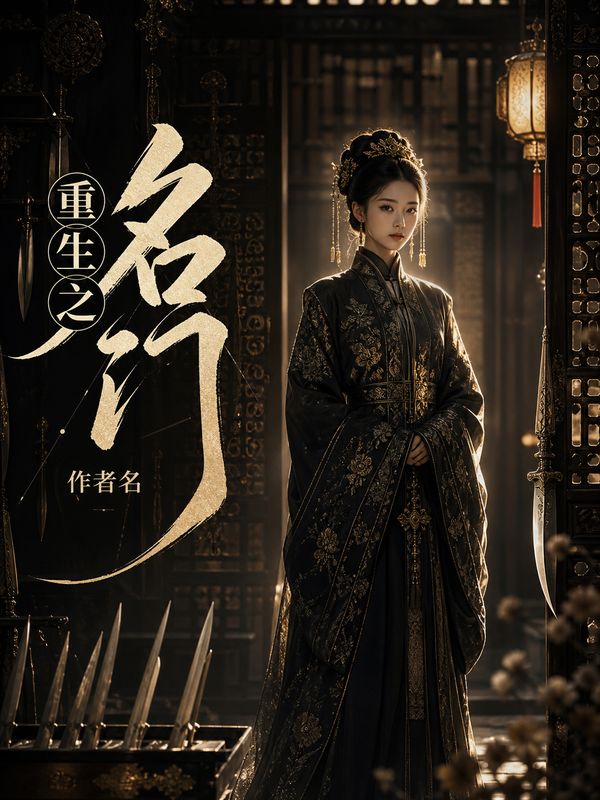 重生小说封面模板：重生之名门