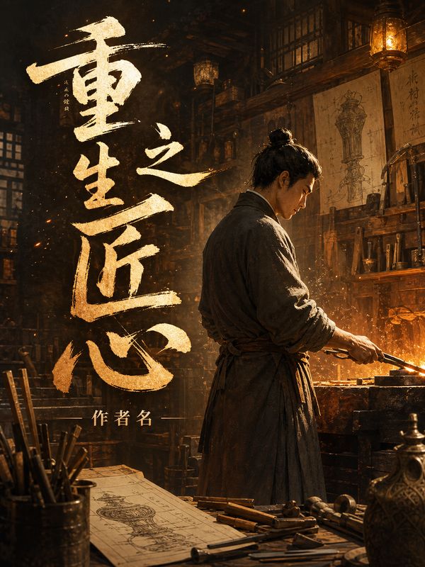 重生小说封面模板：重生之匠心