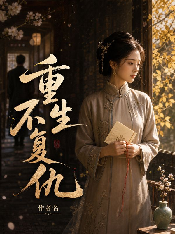 重生小说封面模板：重生不复仇