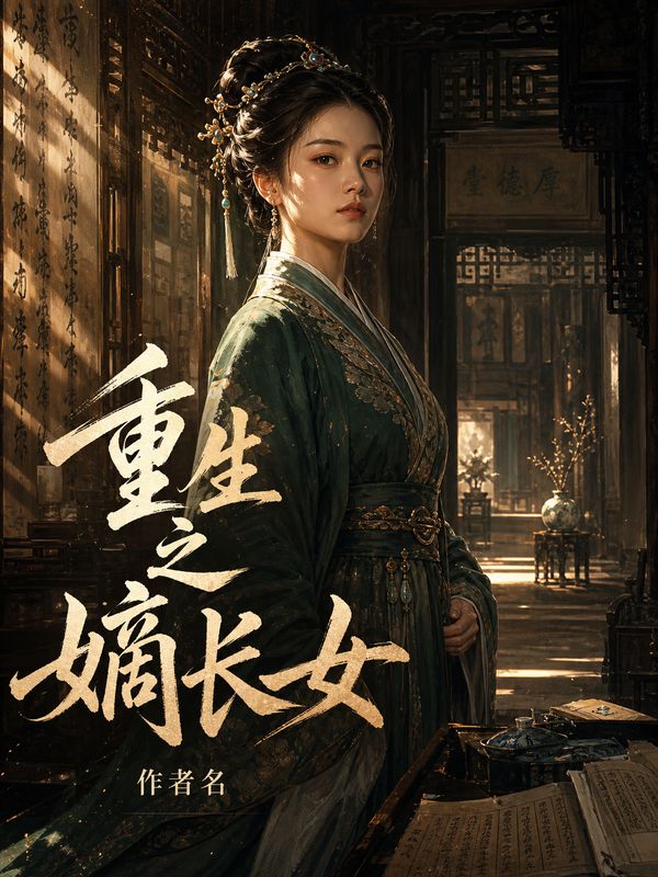 重生小说封面模板：重生之嫡长女