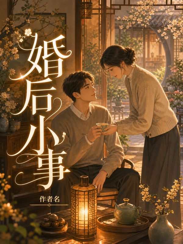 甜宠小说封面模板:婚后小事
