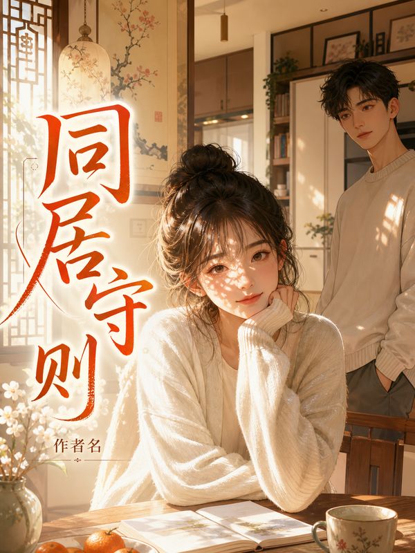 甜宠小说封面模板:同居守则