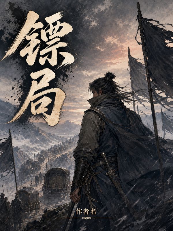 武侠小说封面模板：镖局