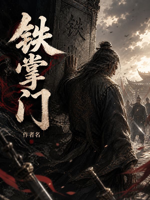 武侠小说封面模板：铁掌门
