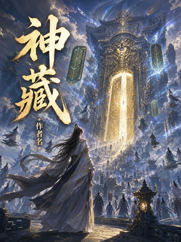 玄幻小说封面模板:神藏