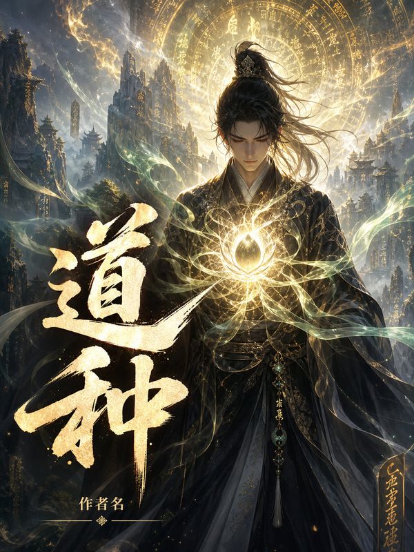 玄幻小说封面模板:道种