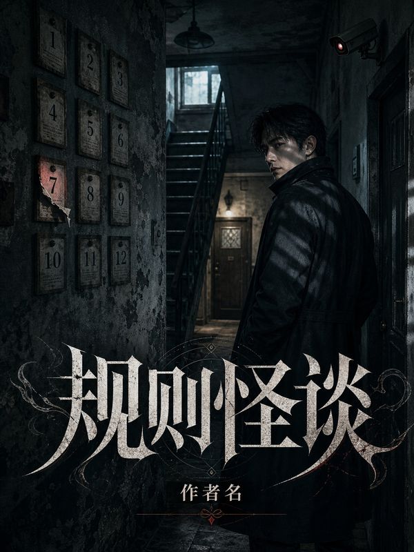 无限流小说封面模板:规则怪谈