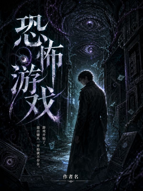 无限流小说封面模板:恐怖游戏