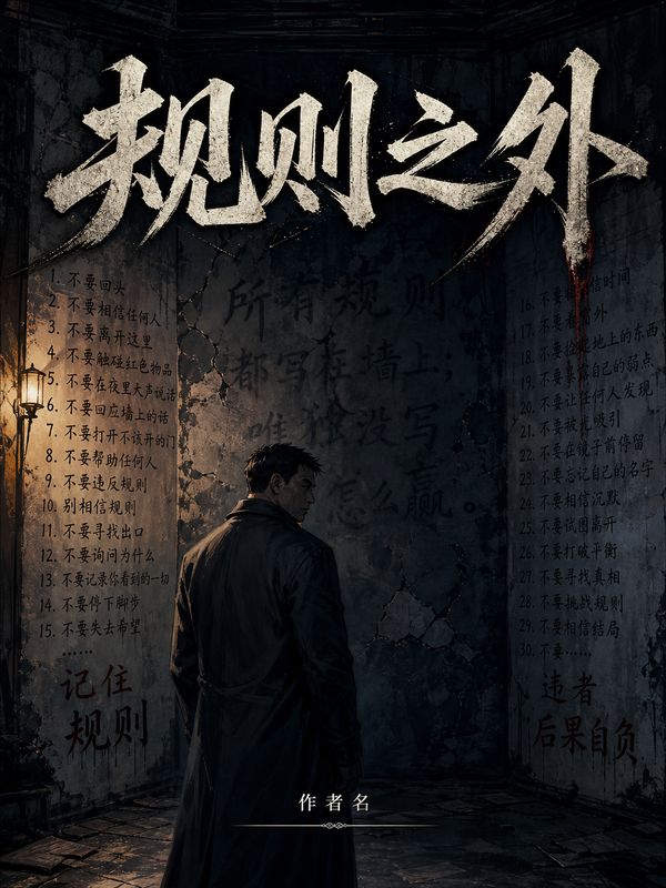 无限流小说封面模板:规则之外