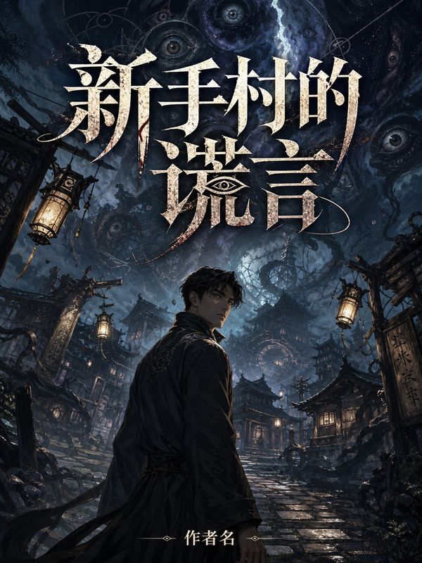 无限流小说封面模板:新手村的谎言