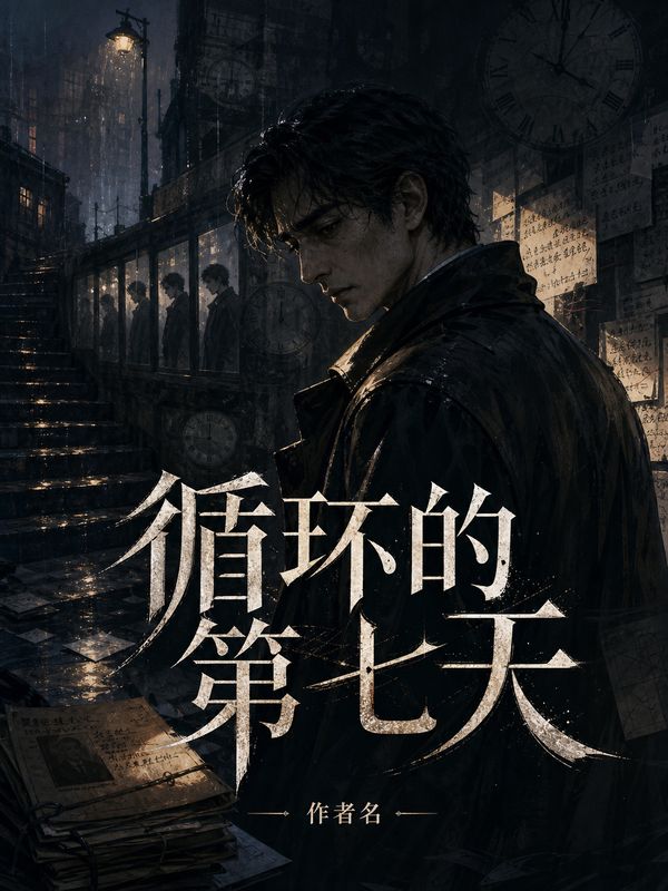 无限流小说封面模板:循环的第七天