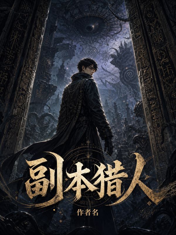无限流小说封面模板:副本猎人