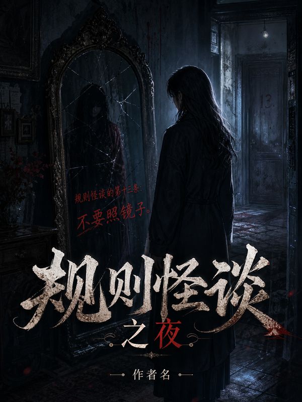 无限流小说封面模板:规则怪谈之夜