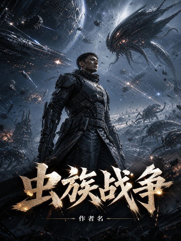 星际小说封面模板:虫族战争