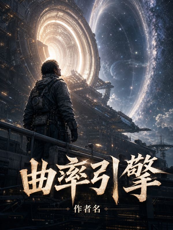 星际小说封面模板:曲率引擎