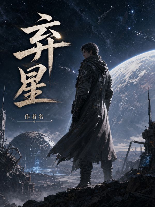 星际小说封面模板:弃星
