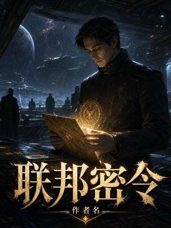 星际小说封面模板:联邦密令