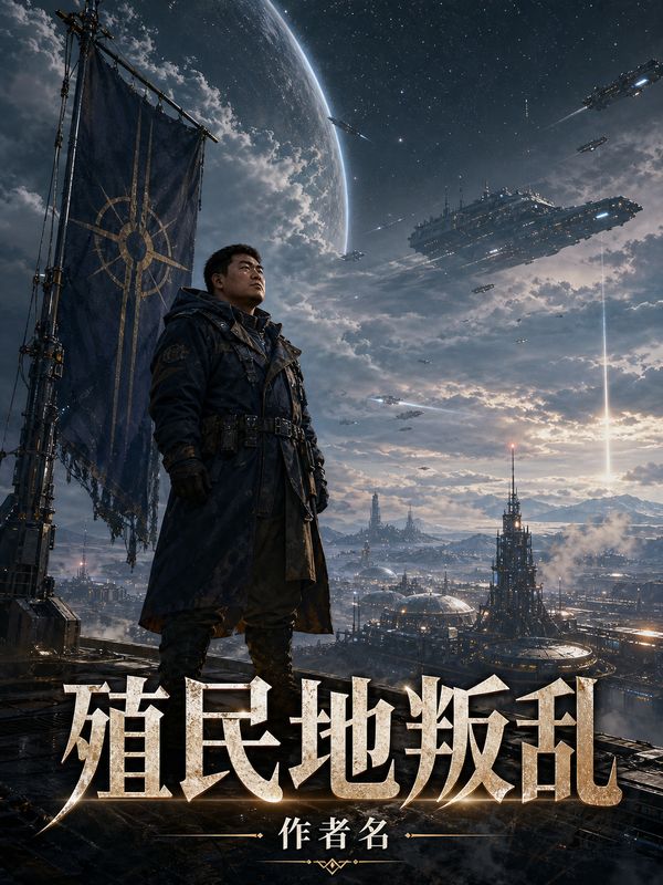 星际小说封面模板:殖民地叛乱