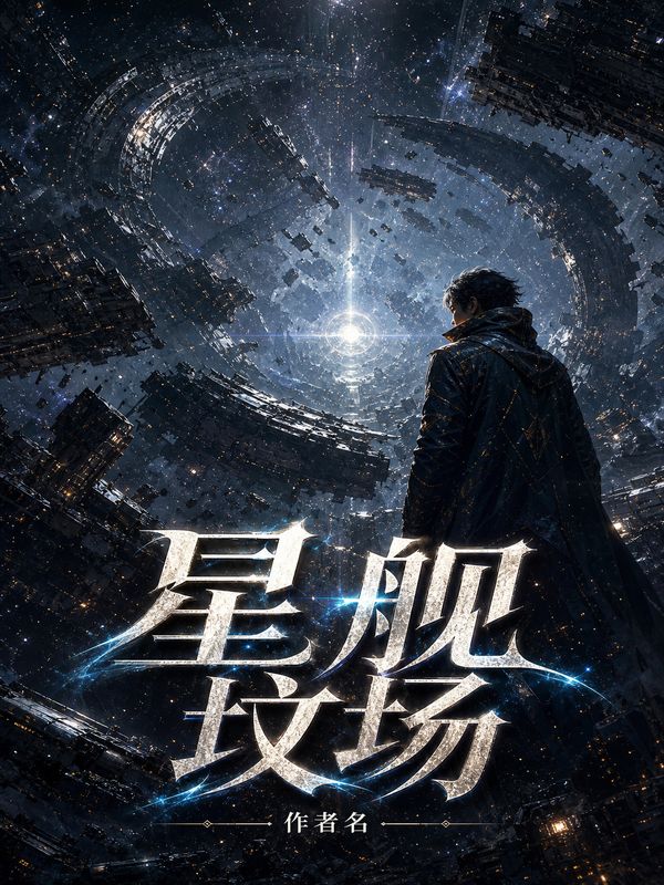 星际小说封面模板:星舰坟场