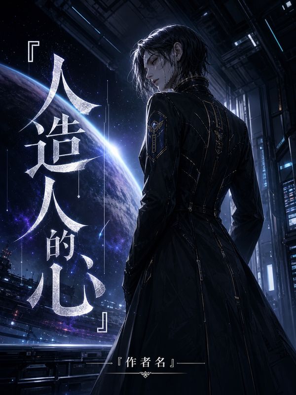 星际小说封面模板:人造人的心