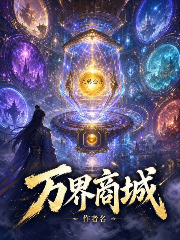 玄幻小说封面模板:万界商城