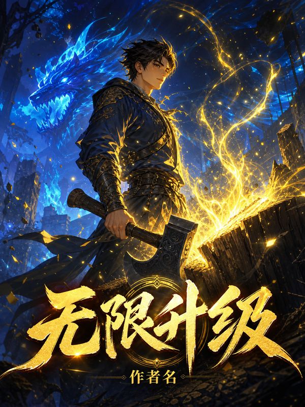 玄幻小说封面模板:无限升级
