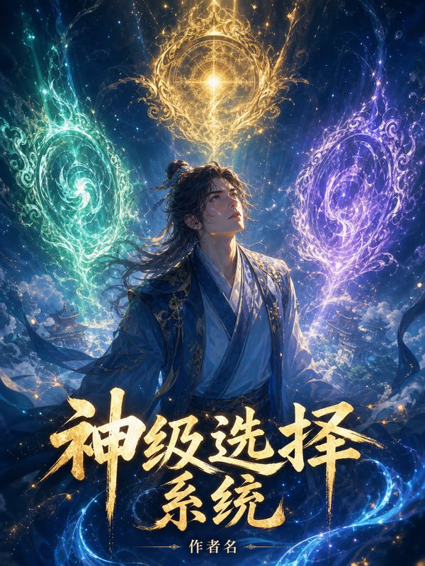 玄幻小说封面模板:神级选择系统