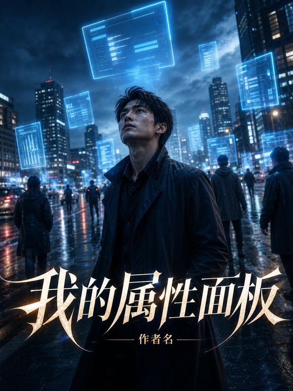 都市小说封面模板:我的属性面板