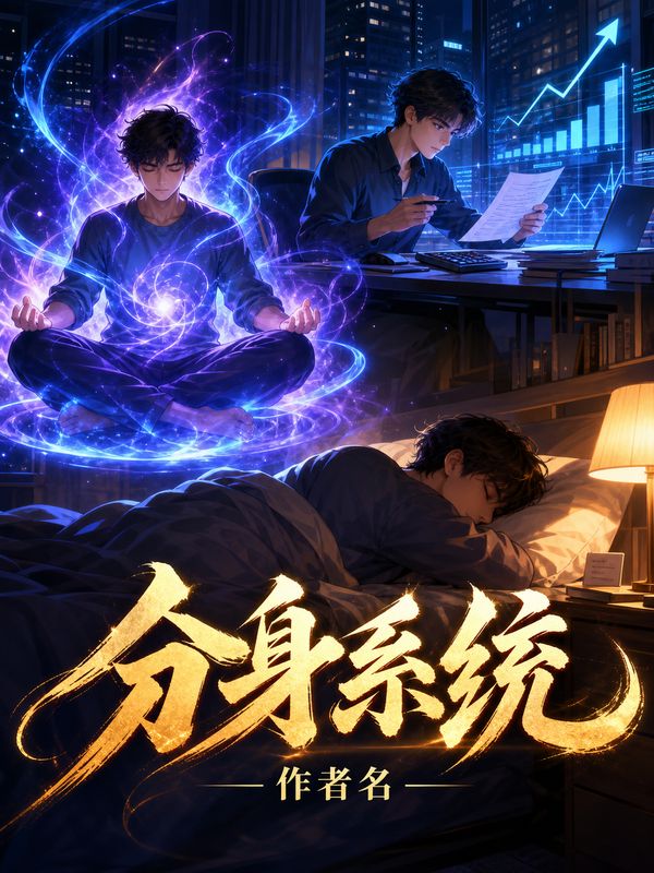 玄幻小说封面模板:分身系统