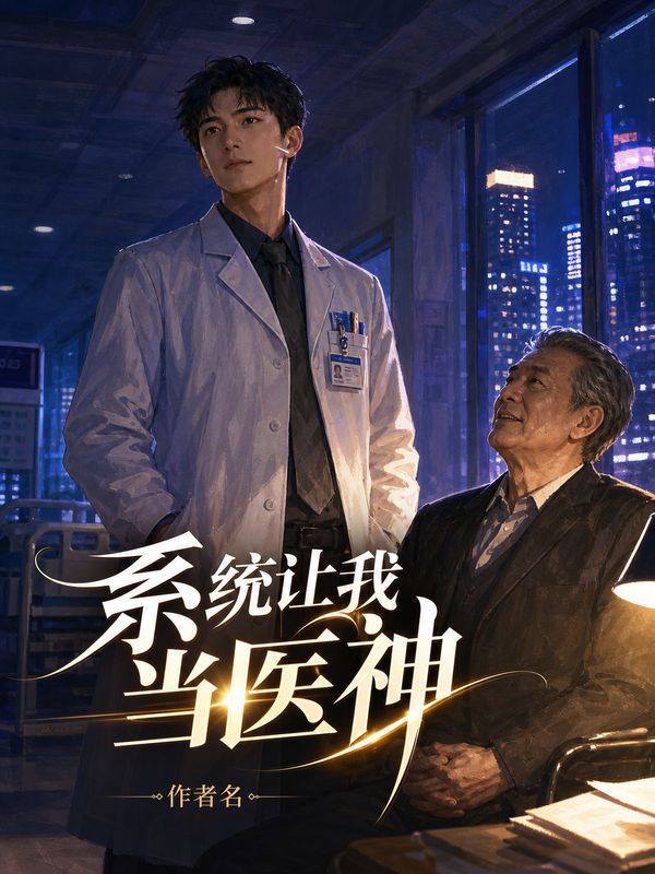 都市小说封面模板:系统让我当医神