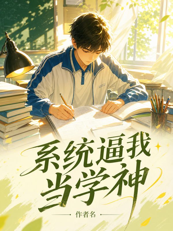 校园小说封面模板：系统逼我当学神