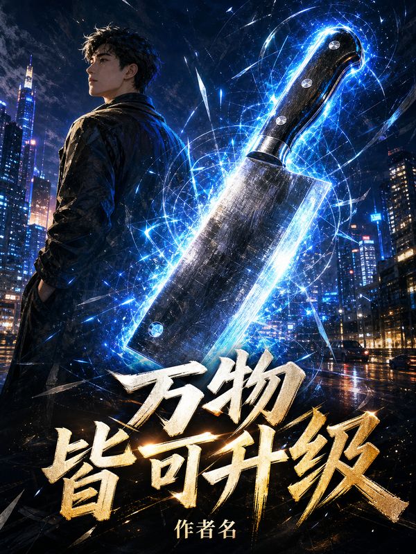 都市小说封面模板:万物皆可升级