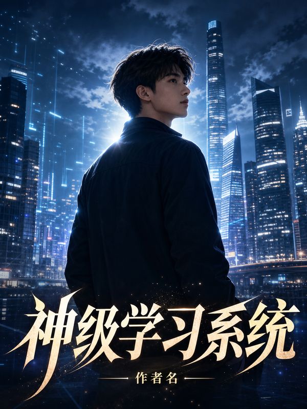 都市小说封面模板:神级学习系统