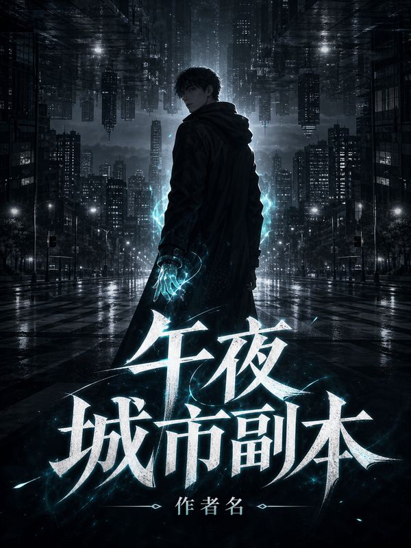 无限流小说封面模板:午夜城市副本