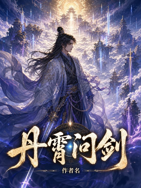 仙侠小说封面模板:丹霄问剑