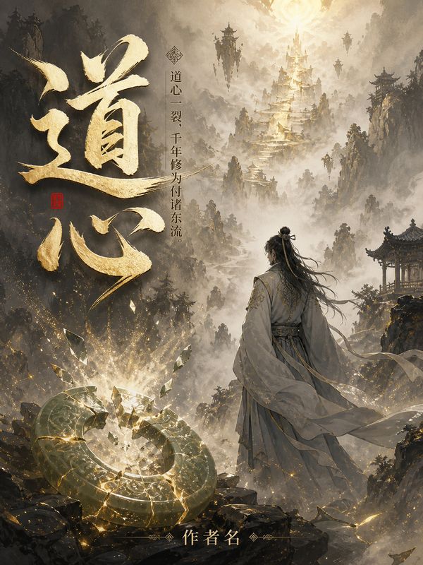 仙侠小说封面模板:道心