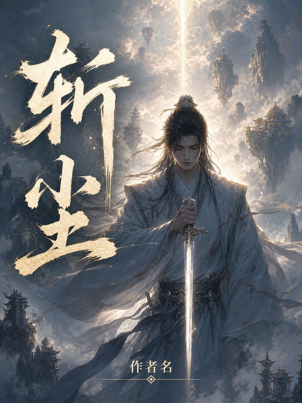 仙侠小说封面模板:斩尘